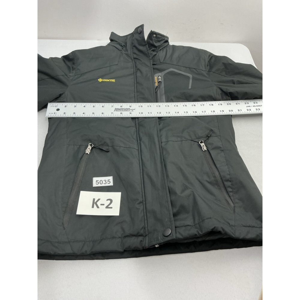 Womans Gemyse Ski/snow Board Jacket Small Black Lined Water/wind Proof Pockets - Picture 7 of 10